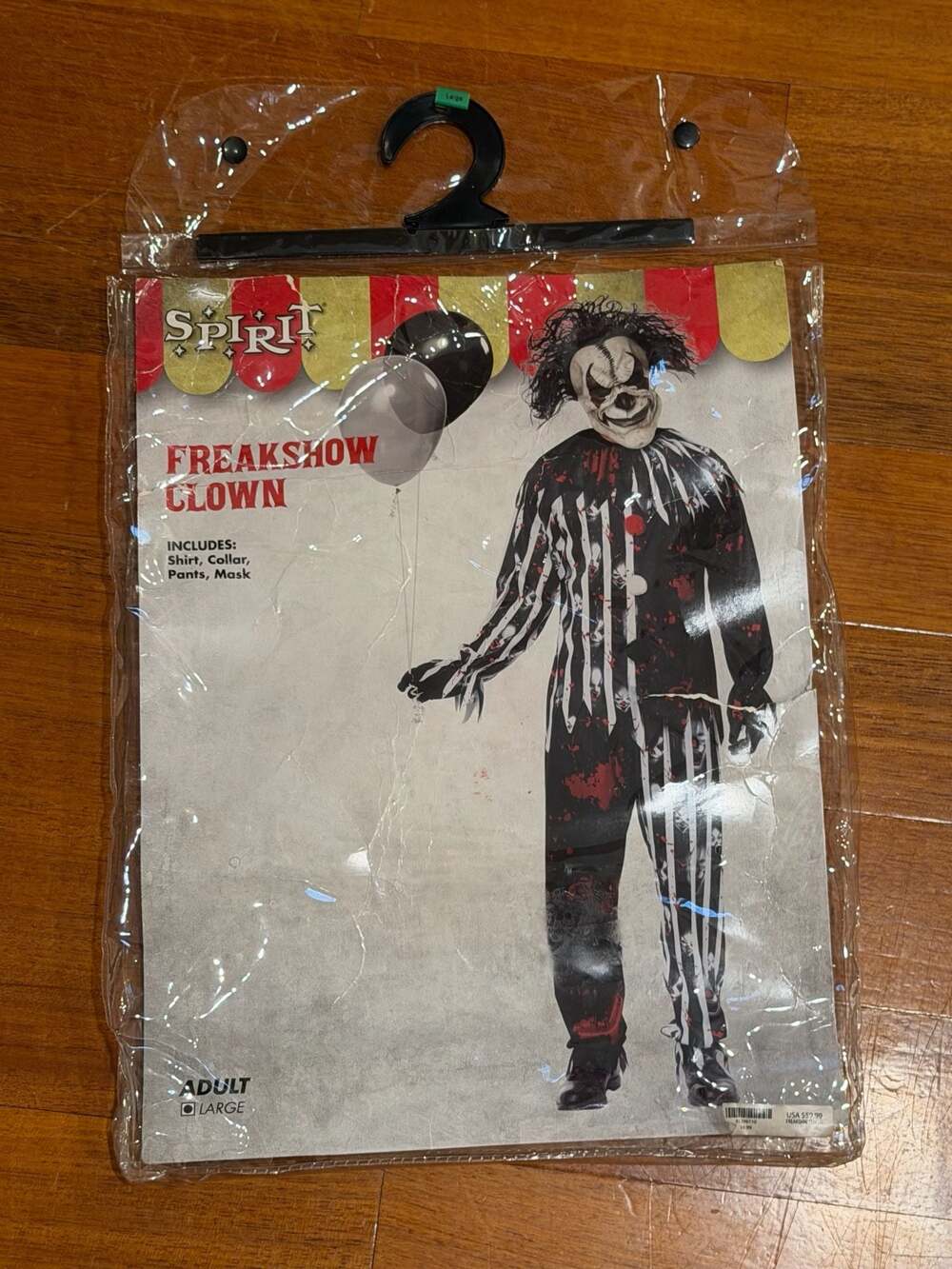 Adult Freakshow Clown Costume - Picture 6 of 6